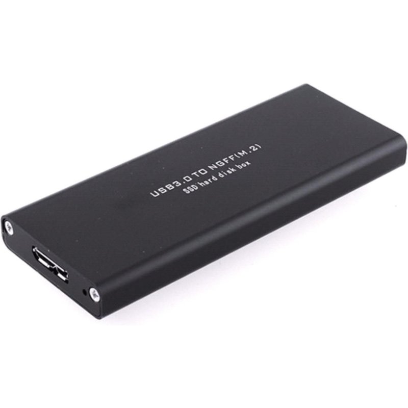 CoreParts MSUB4300 storage drive enclosure HDD/SSD enclosure Black M.2