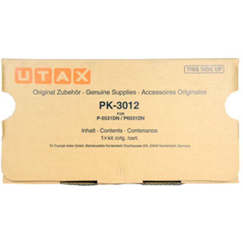 Utax 1T02T60UT0/PK-3012 Toner-kit. 25K pages/5% for TA P 5536/6031/603