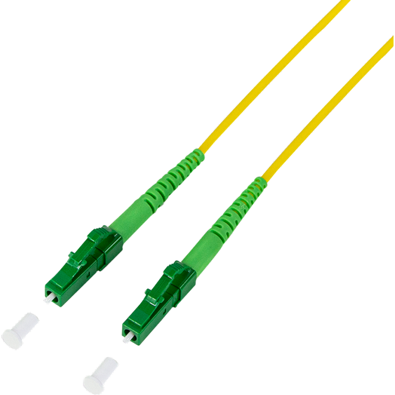 LogiLink Fiber simplex patch cord. OS2 SM G.657.A2. LC/APC to LC/APC.