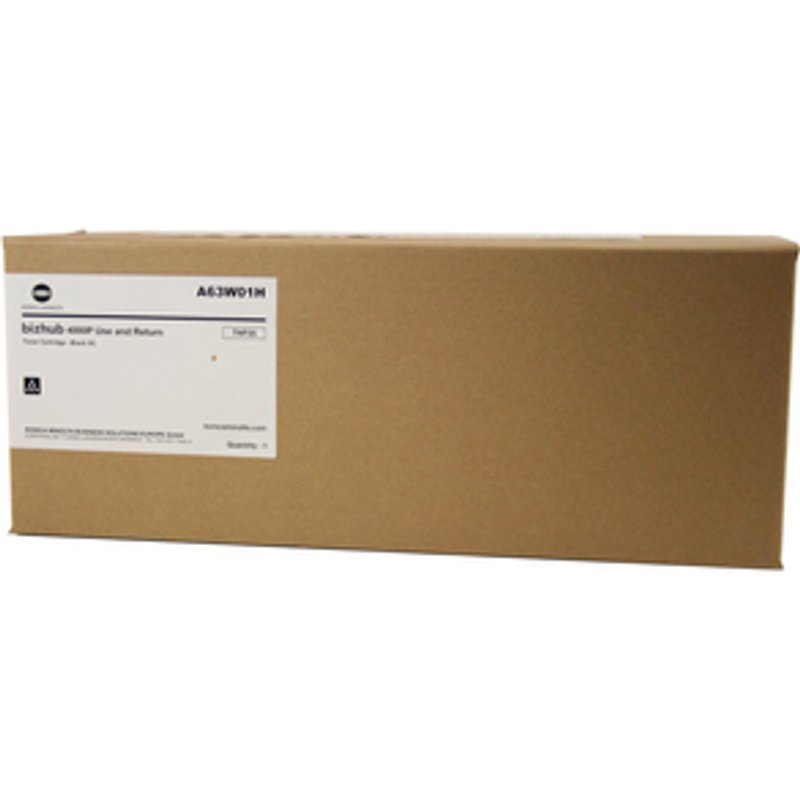 Konica Minolta A63W01H. Black toner page yield: 20000 pages Printing colours: Black Quantity per pack: 1 pc(s)