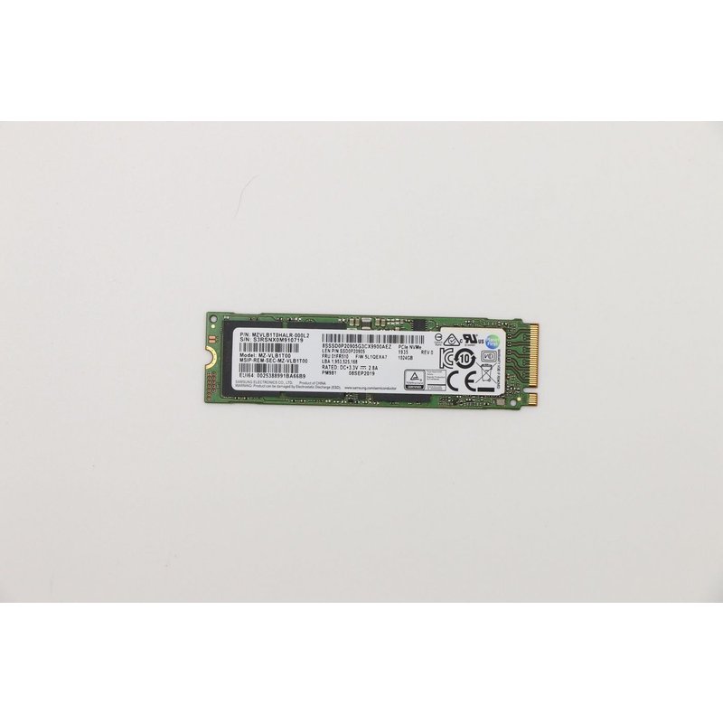 Lenovo 1 PCIe M.2 NVMe SSD