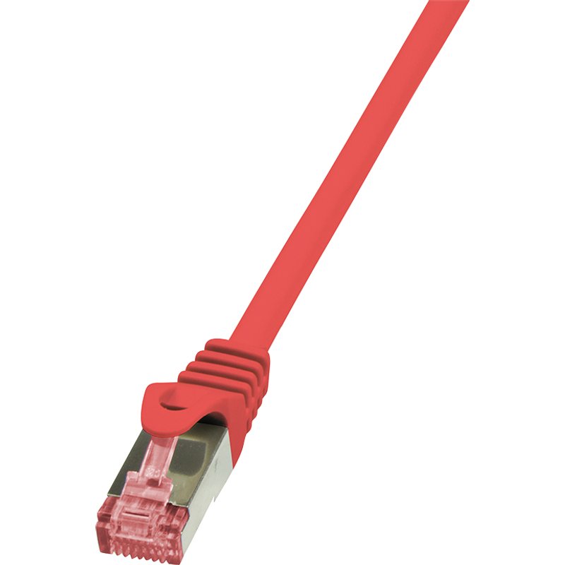 LogiLink 7.5m Cat.6 S/FTP networking cable Red Cat6 S/FTP (S-STP)