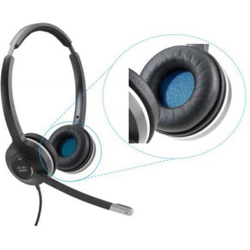 Cisco Headset 560 Series Replacement Ear Cushions (8 pieces) – Spare –