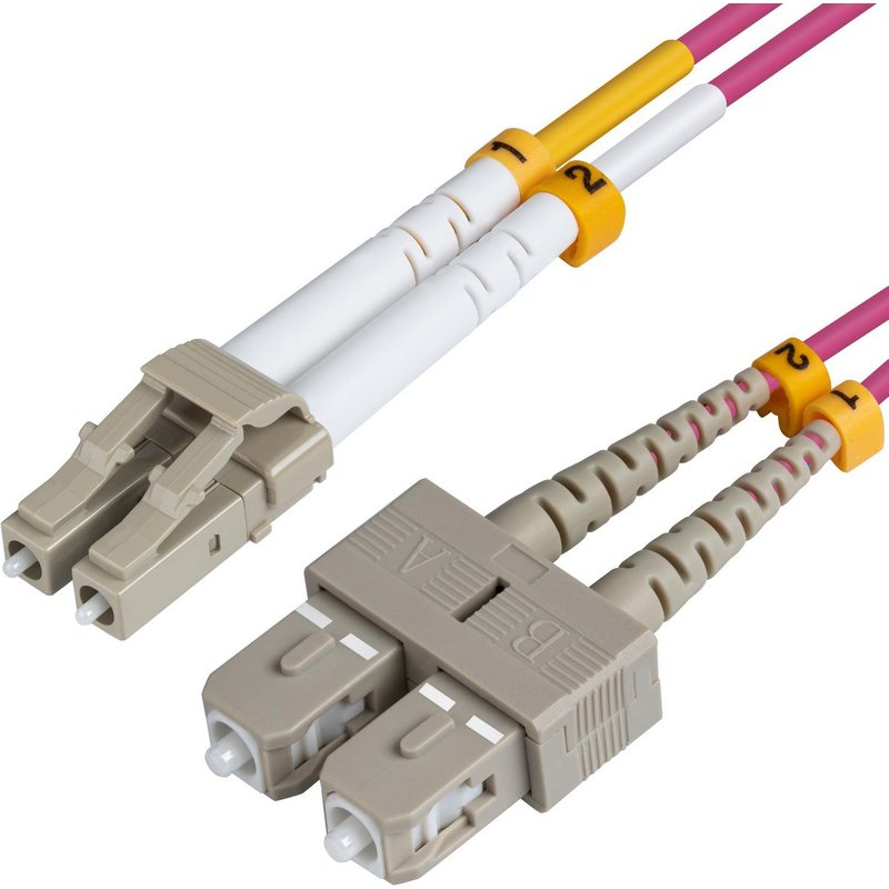 Microconnect FIB422003P InfiniBand/fibre optic cable 3 m LC SC Violet