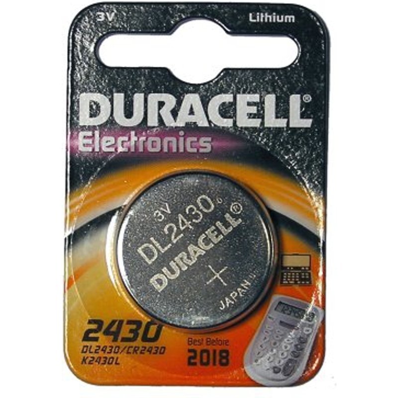 Duracell DL2430 household battery Single-use battery Lithium