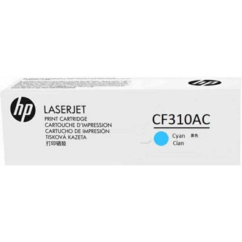 HP CF311AC/826A Toner cyan Contract. 31.5K pages/5% for HP Color Laser