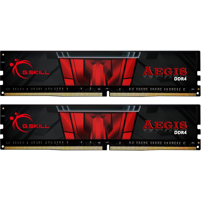 G. SKILL Aegis 16GB (2 x 8GB) 288-Pin PC RAM DDR4 3200 (PC4 25600) Memory Kit Model F4-3200C16D-16GIS
