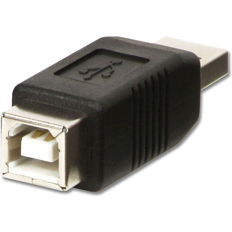 Lindy USB Adapter. USB A Male to B Female