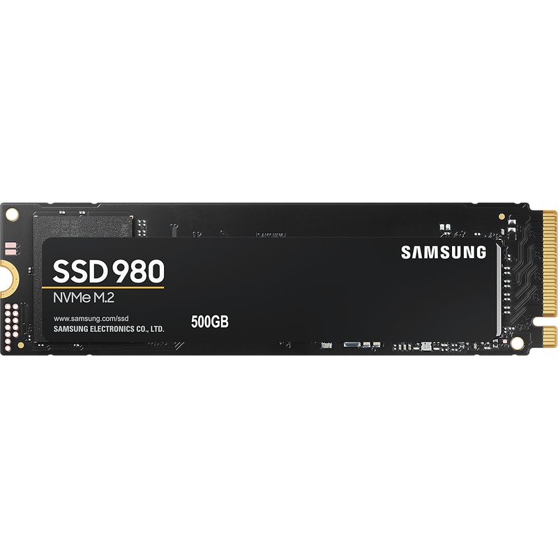 SAMSUNG 980 M.2 2280 500GB PCI-Express 3.0 x4, NVMe 1.4 V-NAND 3-bit MLC Internal Solid State Drive (SSD) MZ-V8V500BW