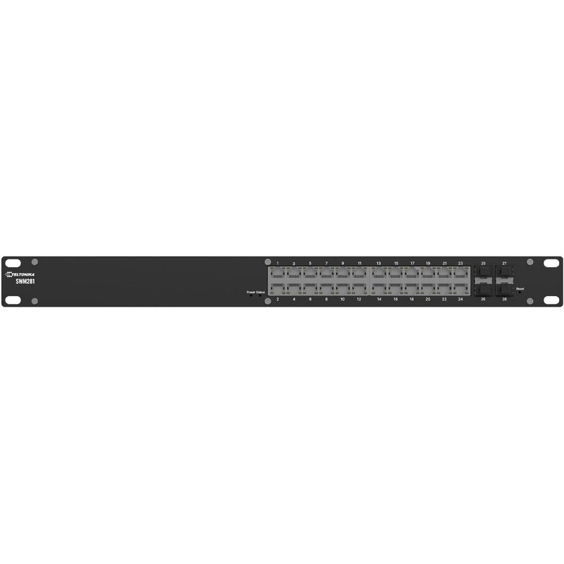 TELTONIKA NETWORKS SWM281 24-pors rck