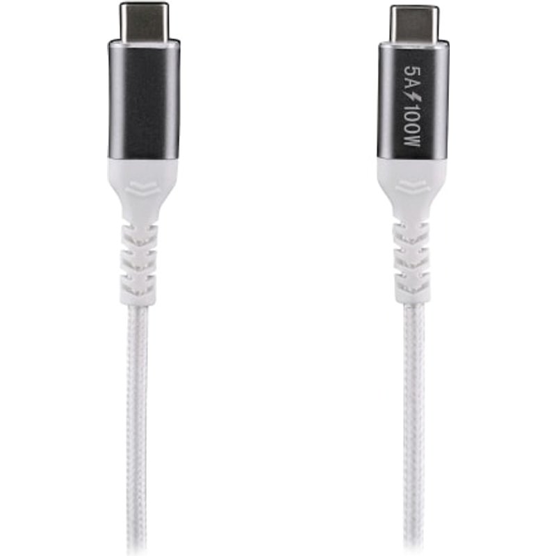 T'nB TCUSBC100W USB cable USB 3.2 Gen 1 (3.1 Gen 1) 2 m USB C Alu