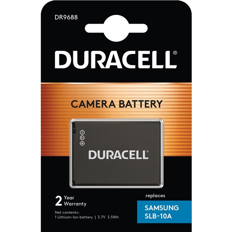 Duracell Camera Battery - replaces Samsung SLB-10A Battery