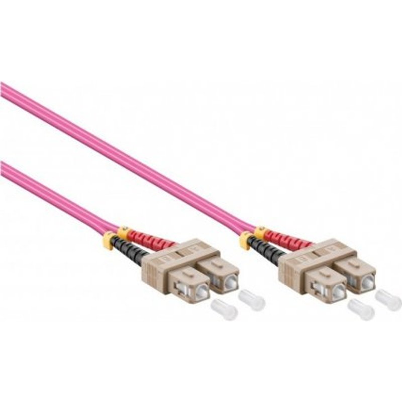 Mercodan 40400189 InfiniBand/fibre optic cable 2 m SC Violet