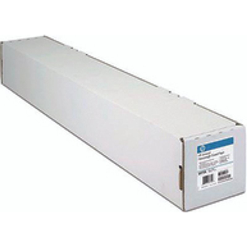 HP Bright White Inkjet Paper-914 mm x 91.4 m (36 in x 300 ft). Roll length: 91.4 m Size (imperial): 15.2 cm (6") Printing media thickness: 119 m Print media weight: 90 g/m