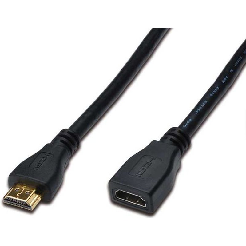 FDL 2M HDMI-A MALE TO FEMALE HIGH SPEED EXTENSION CABLE