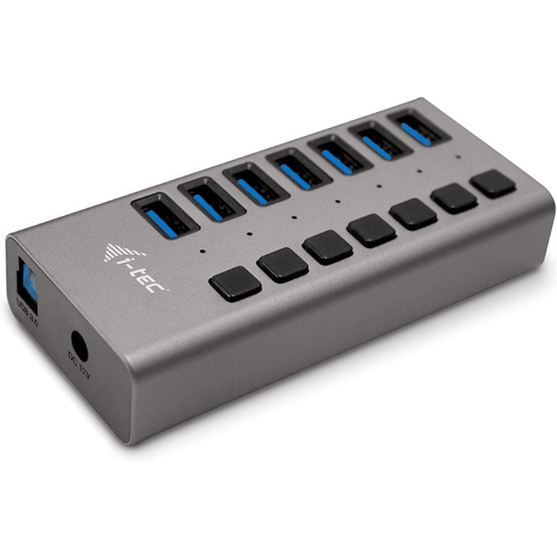 i-tec USB 3.0 Charging HUB 7port + Power Adapter 36 W