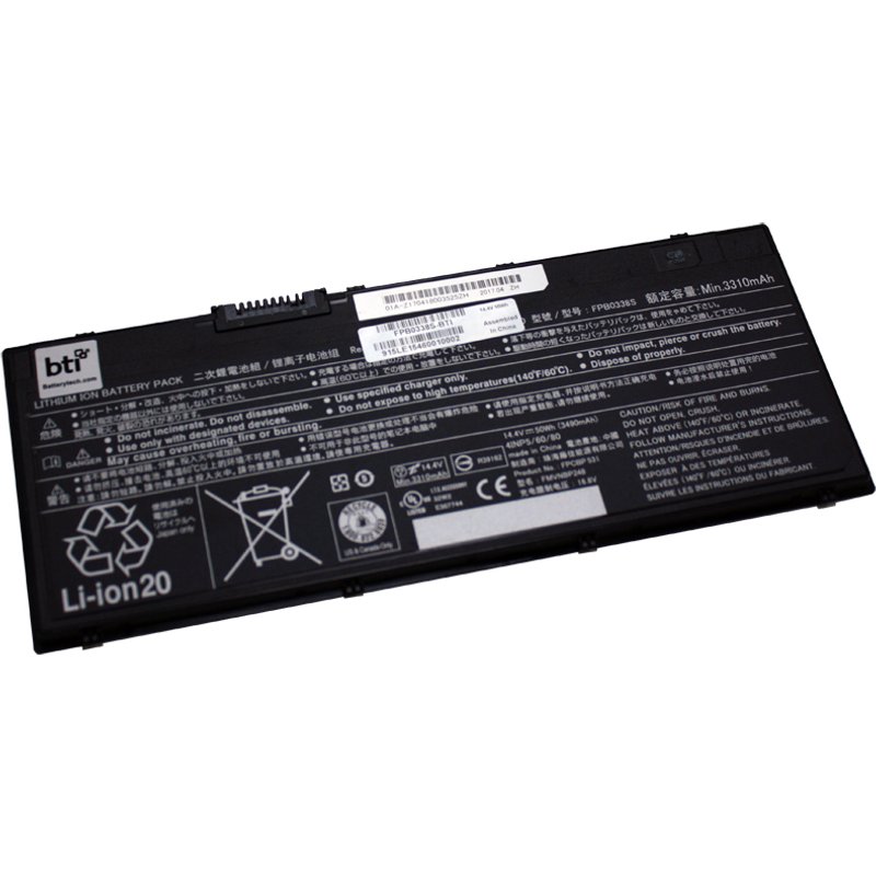 BTI 50Wh cell FPCBP531AP compatible battery for FUJITSU LIFEBOOK U758 LIFEBOOK U757(CP743228) LIFEBOOK U757 LIFEBOOK U748 LIFEBOOK U747(CP743229)