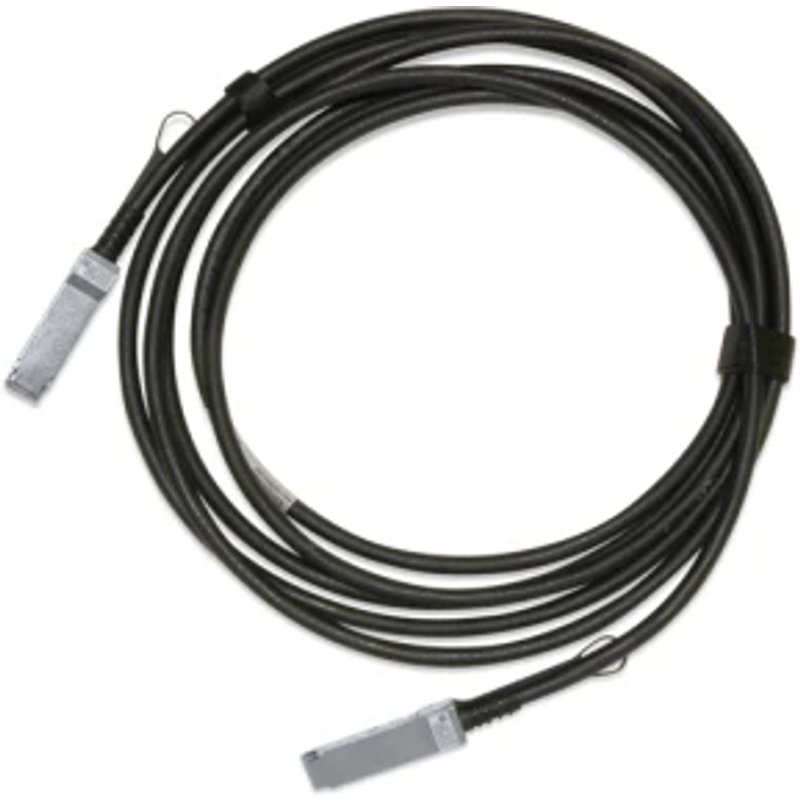 Nvidia MCP1650-H001E30 InfiniBand/fibre optic cable 1 m QSFP56 Black