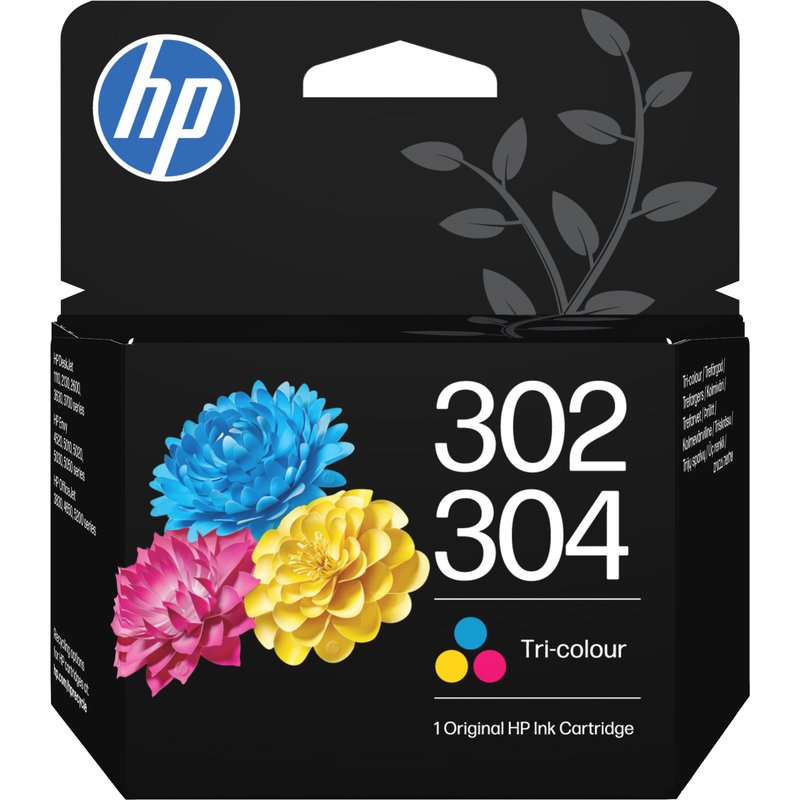 HP B82L1AE/302/304 Printhead cartridge multi pack black + color 120pg