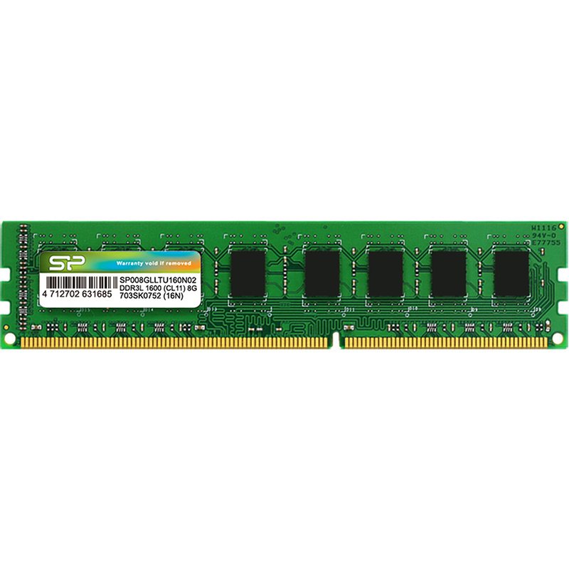 Silicon Power SP004GLLTU160N02 memory module 4 GB 1 x 4 GB DDR3L 1600