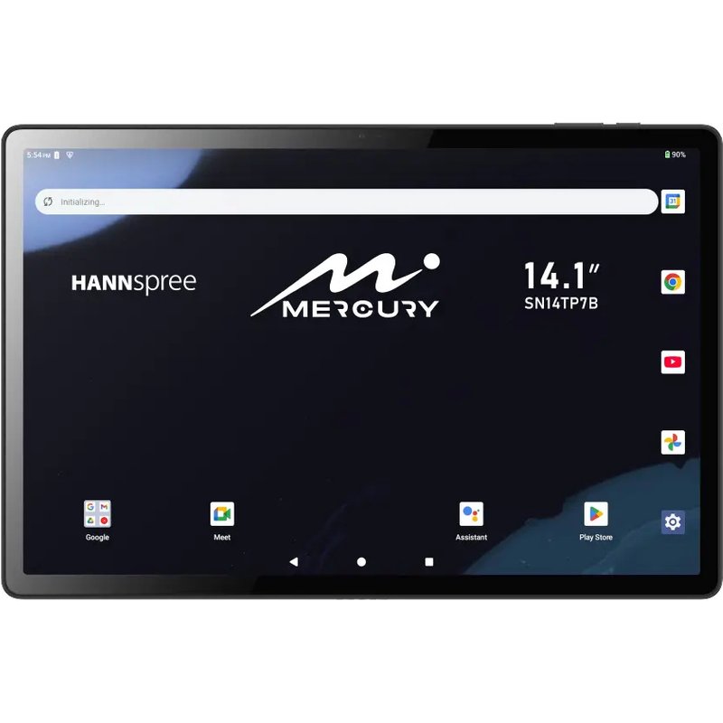Hannspree Mercury Mediatek LTE 128 GB 35.8 cm (14.1") 6 GB Wi-Fi 5 (802.11ac) Android 15 Black