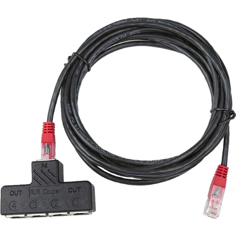 Vertiv SPS-4 cable splitter/combiner Black