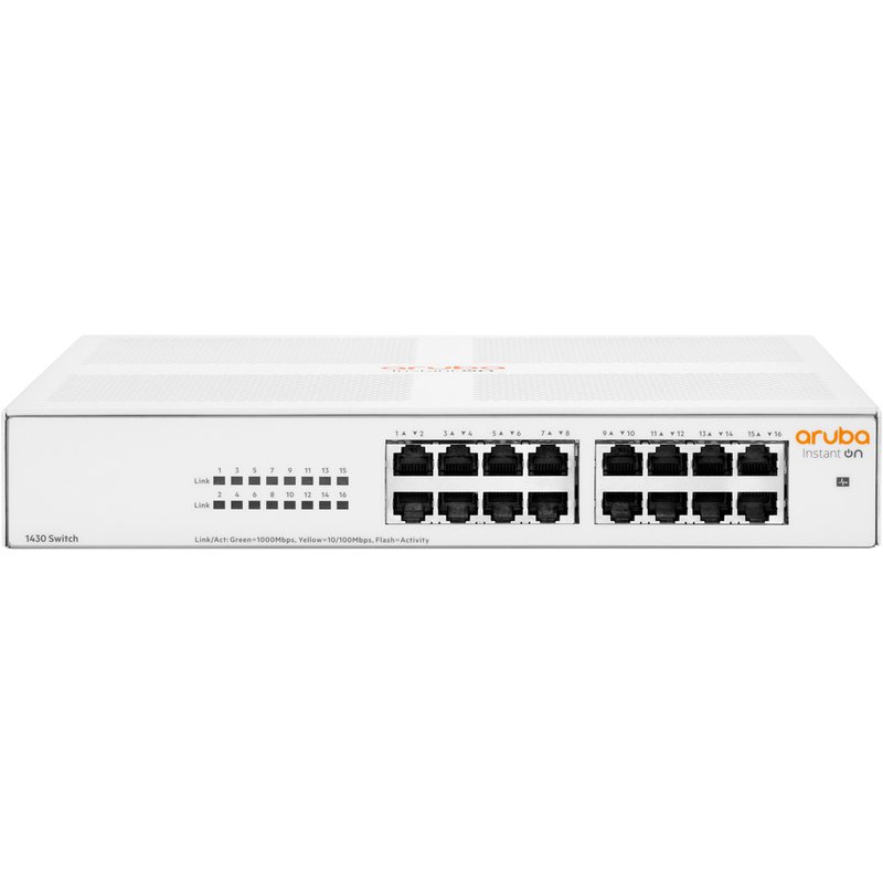HPE Aruba Networking Aruba Instant On 1430 16G Unmanaged L2 Gigabit Et