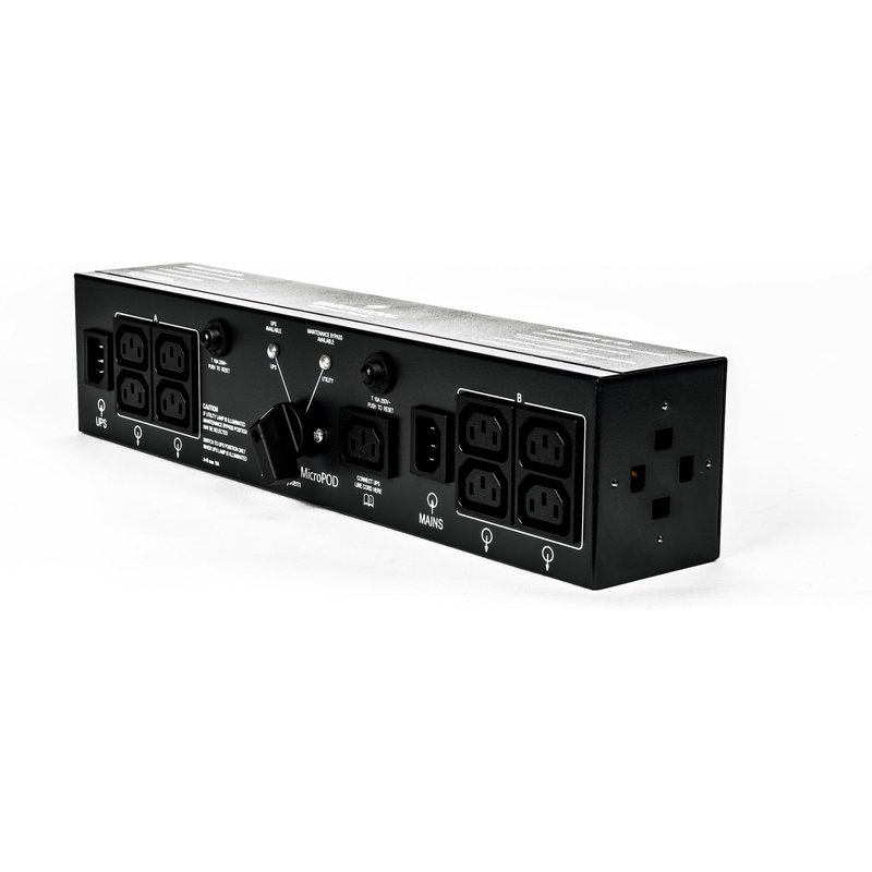 Vertiv Liebert MP2-210K power distribution unit (PDU) 4 AC outlet(s) 2U Black