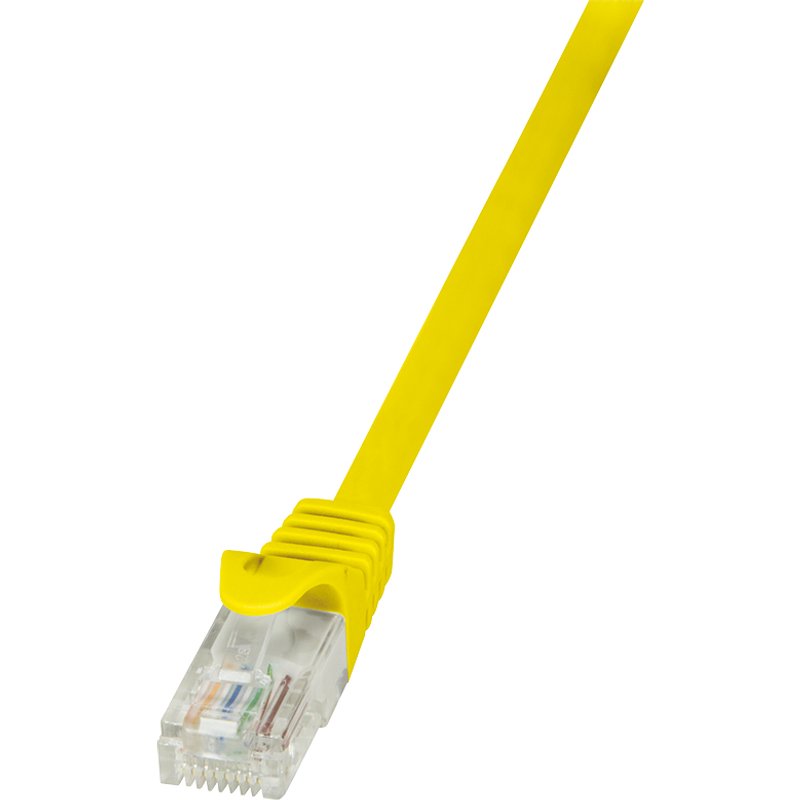 LogiLink 1.5m Cat.6 U/UTP networking cable Yellow Cat6 U/UTP (UTP)