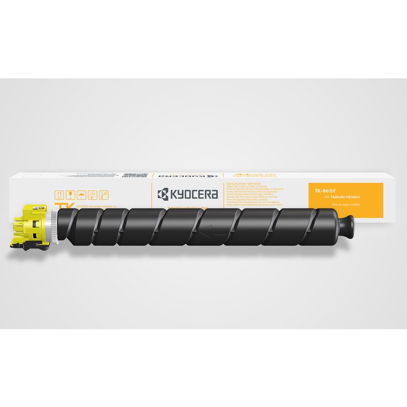 Kyocera 1T0C2LANL1/TK-8615Y Toner-kit yellow high-capacity. 24K pages