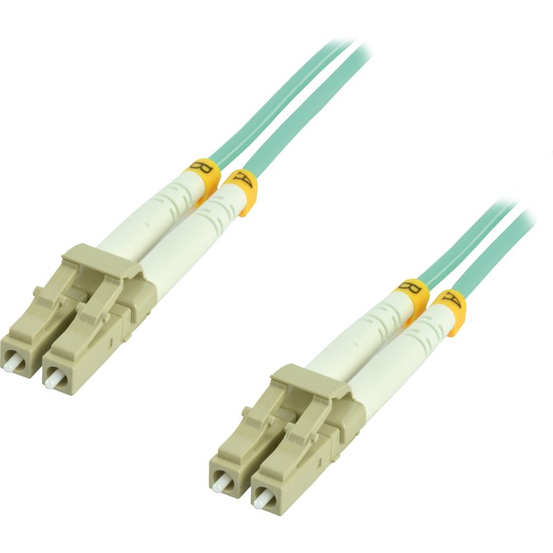 MCL FJOM3/LCLC-2M InfiniBand/fibre optic cable LC LC/LC Aqua colour