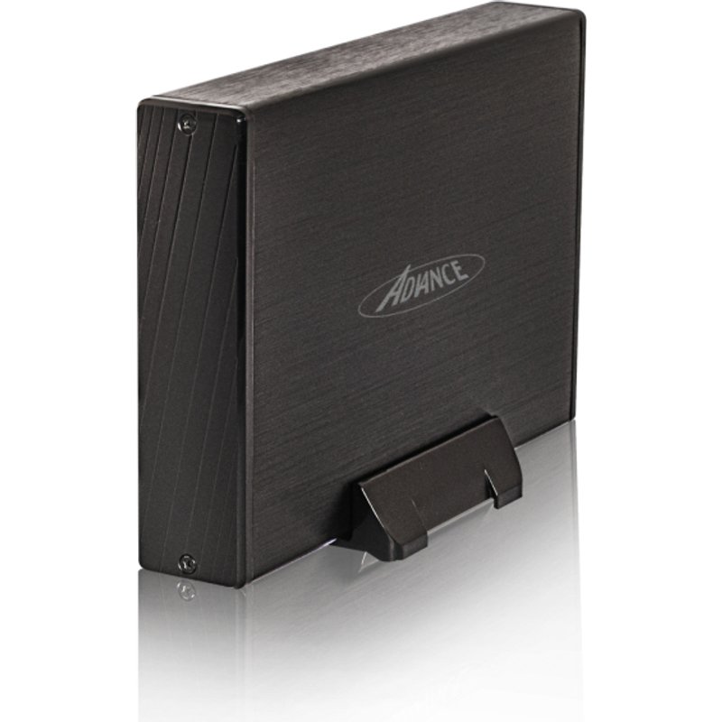ADVANCE BX-308U3 storage drive enclosure HDD enclosure Black 3.5"