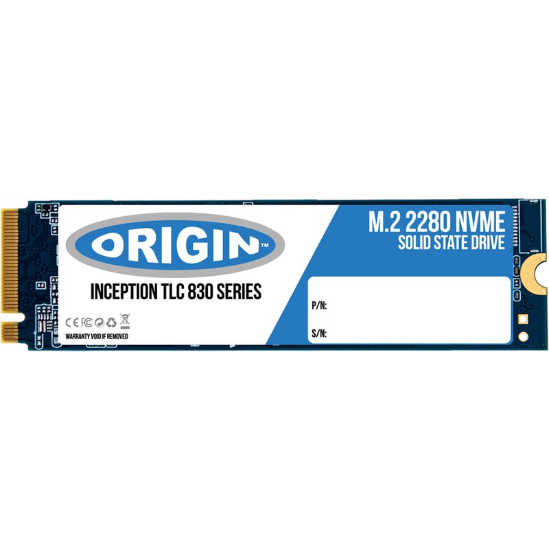 Origin Storage SSD 512GB NVMe M.2 3D TLC 80mm