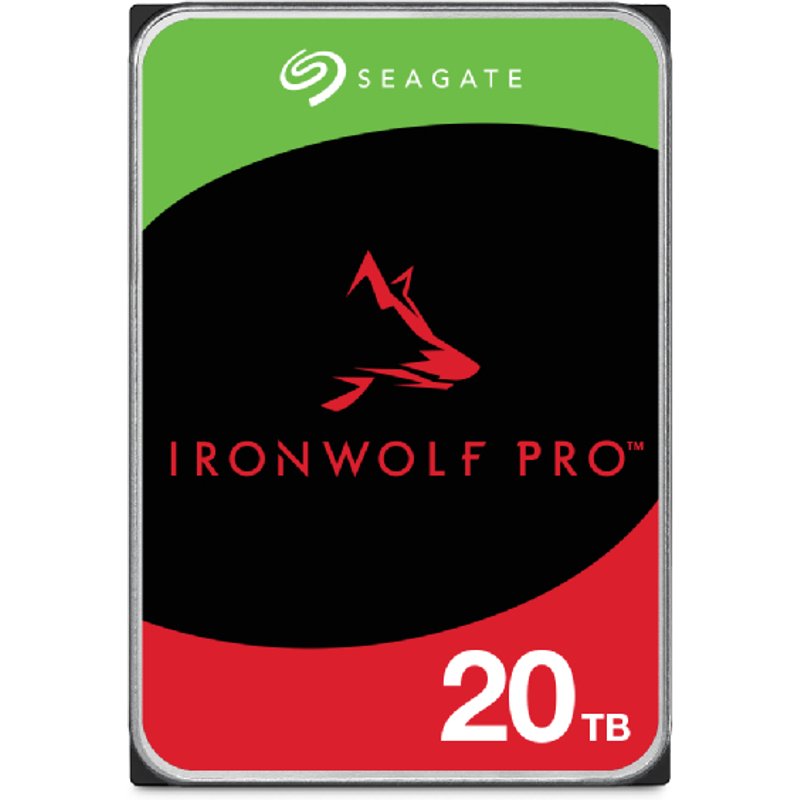 Seagate IronWolf Pro ST20000NT001 20TB 7200 RPM 256MB Cache SATA 6.0Gb/s 3.5' Internal Hard Drive