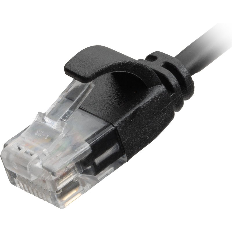 Cablenet CNL 3M C6 Bk UTP Ls 30AWG Slim SB
