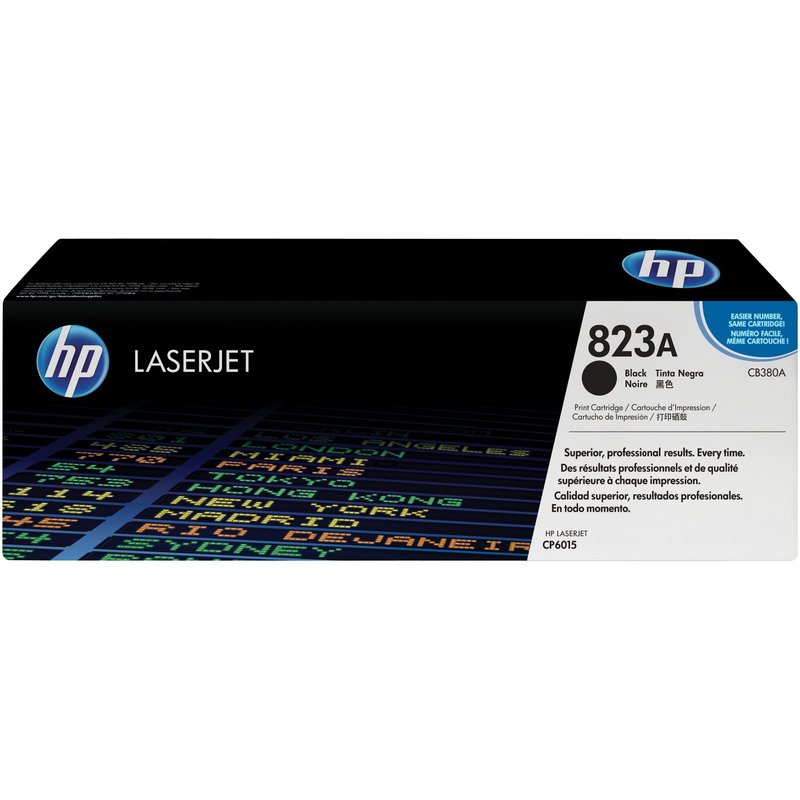 HP CB380A/823A Toner black. 16.5K pages ISO/IEC 19798 for HP CLJ CP 60