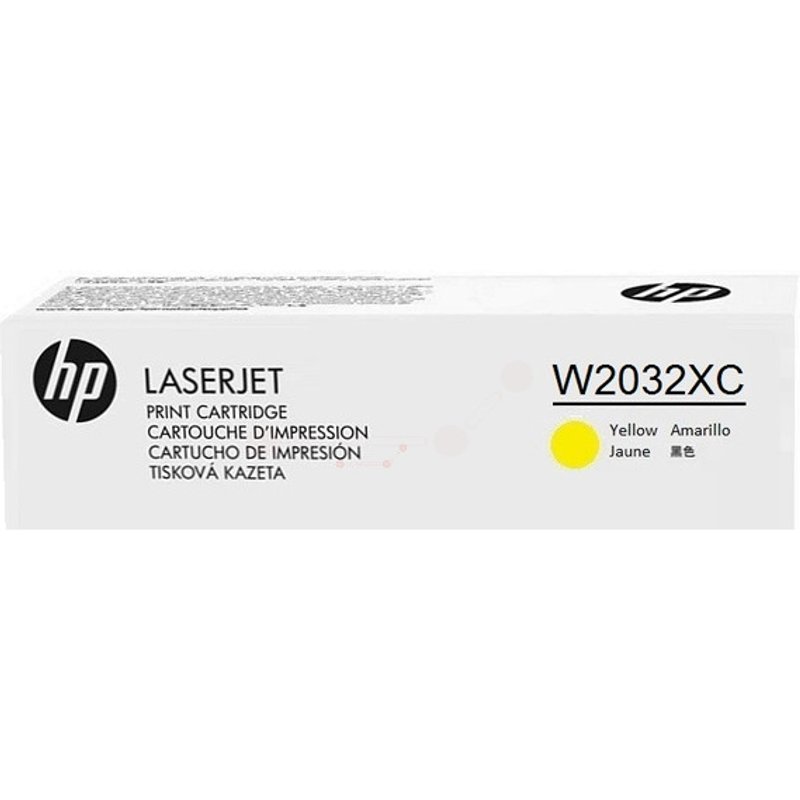 HP W2032XC/415X Toner cartridge yellow Contract. 6K pages ISO/IEC 1979