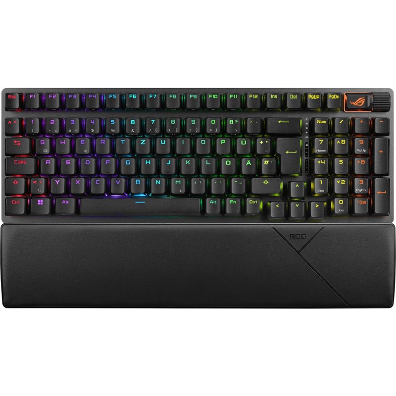 ASUS ROG Strix Scope II 96 Wireless keyboard Gaming USB + RF Wireless + Bluetooth QWERTY UK English Black