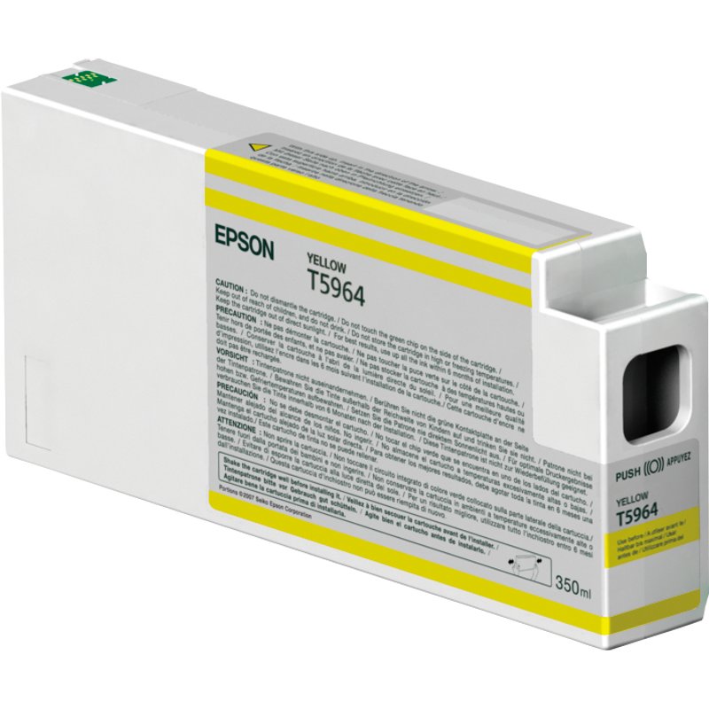 Epson C13T596400/T5964 Ink cartridge yellow 350ml for Epson Stylus Pro