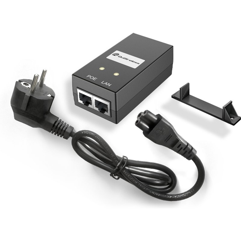QuWireless QuPSU P248E power adapter/inverter Indoor 19.2 W Black