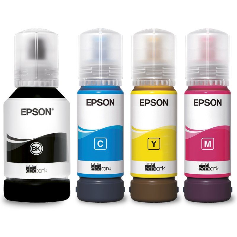 Epson 102 EcoTank 4-colour Multipack Original Black Cyan Magenta Yellow Epson EcoTank ET-4750 Unlimited EcoTank ET-4750 EcoTank ET-3750 Unlimited EcoTank ET-3750 EcoTank... 127 ml 70 ml
