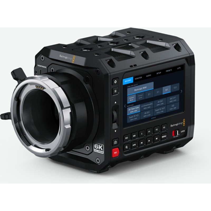 Blackmagic Design PYXIS 6K PL Handheld camcorder 6K Ultra HD Black