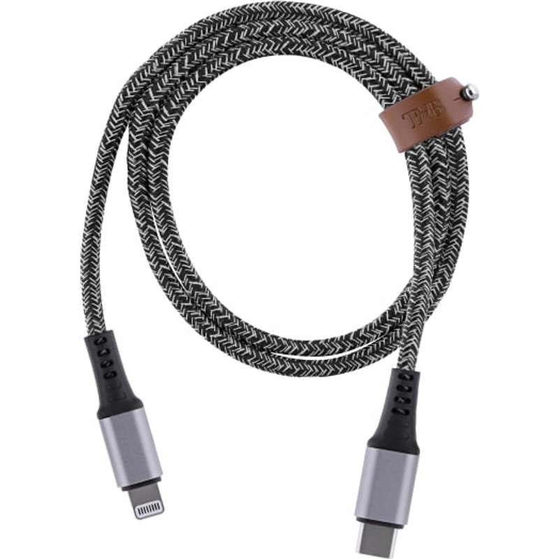 T'nB CBLTCLTD lightning cable 1.5 m Black. Grey