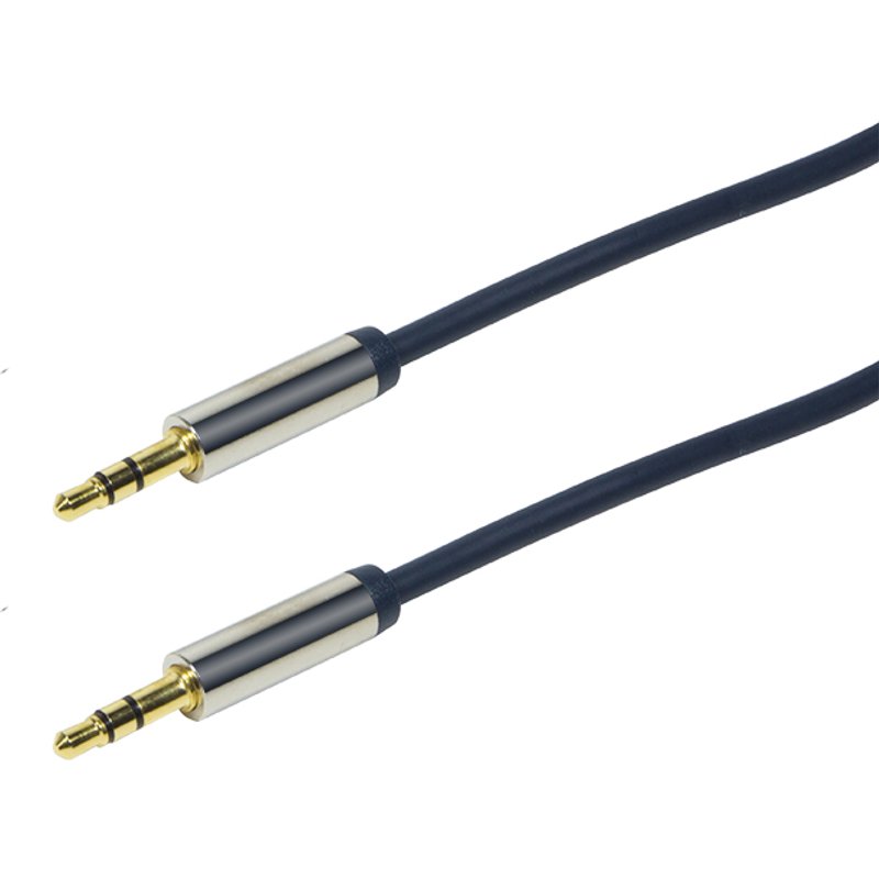 LogiLink 3.5mm - 3.5mm 5m audio cable Blue