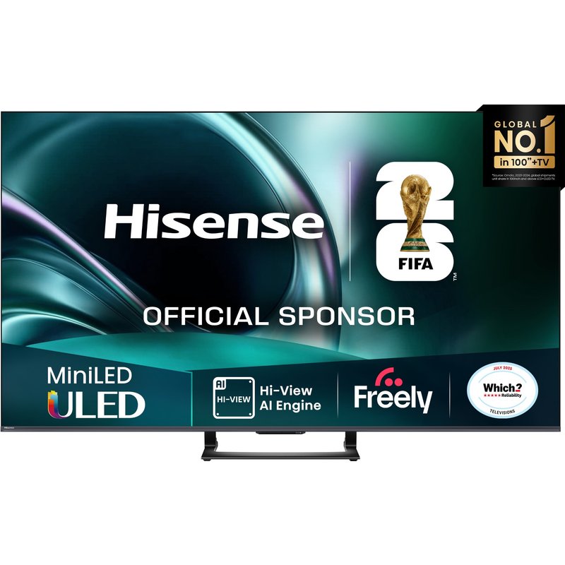 Hisense 65" A85QTUK Oled Smart Ai Tv With Freely