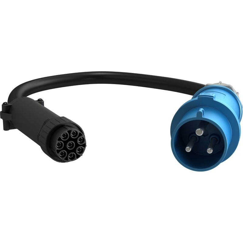 Vertiv FSC1U001 power cable Black. Blue 3 m