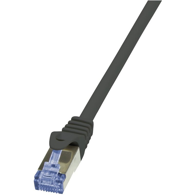 LogiLink Cat6a S/FTP. 7.5m networking cable Black S/FTP (S-STP)