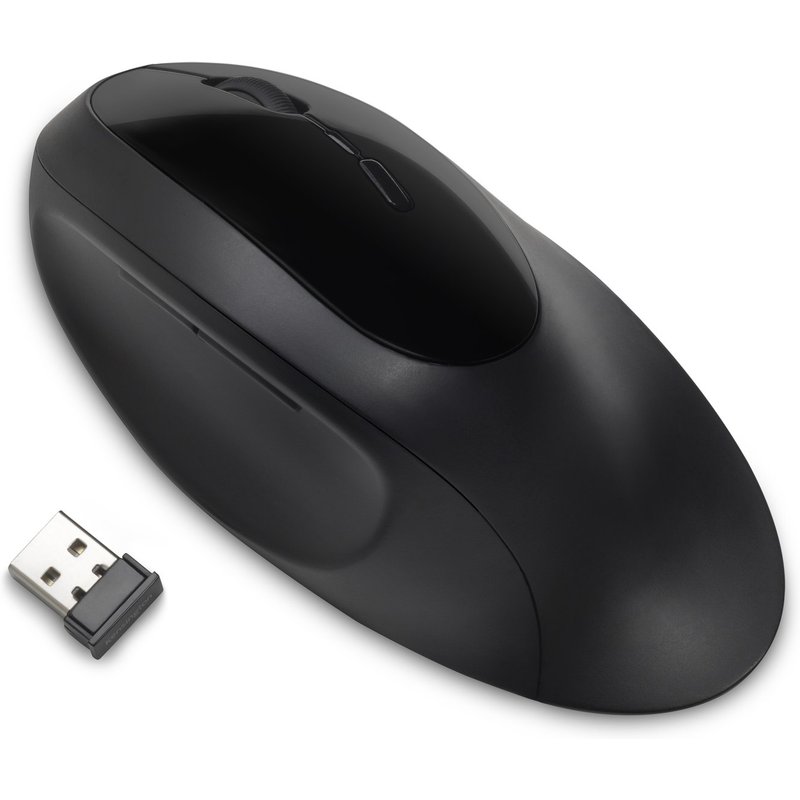 Kensington Pro Fit Ergo Wireless Mouse—Black