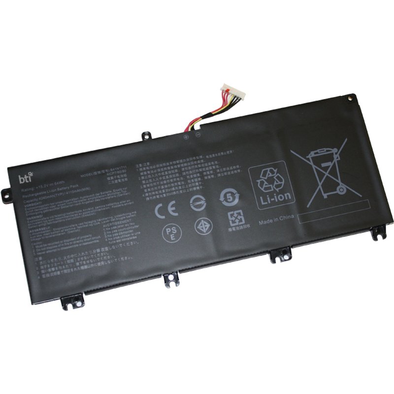 BTI 64Wh 4 cell B41N1711 compatible battery for ASUS FX705 ROG STRIX GL703VM-GC111T ROG STRIX GL703VM-GC038T ROG STRIX GL703VM-GC031T