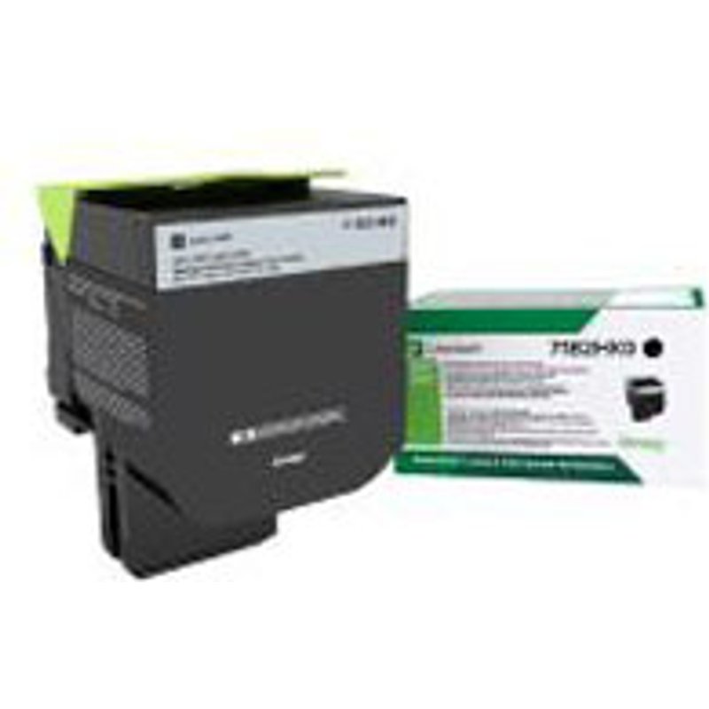 Lexmark 71B2HK0 Toner-kit black return program. 6K pages ISO/IEC 19752